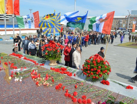 Празднование Дня Победы началось в Новосибирске